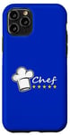 iPhone 11 Pro Master Chef Cook 5 Stars Logo Restaurant Star Grill Gourmet Case