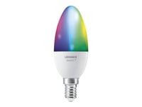 Ledvance Smart+ - Led-Glödlampa - Form: B40 - E14 - 4.9 W (Motsvarande 40 W) - Klass F - Rgbw-Lampa - 2700-6500 K - Vit