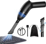 HONKYOB 4.3 KPa Keyboard Cleaner,Mini Vacuum,Cordless Handheld Desk Vacuum Clea