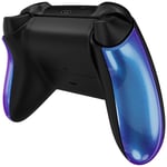 eXtremeRate Chameleon Purple Blue Back Panels, Comfortable Non-Slip Side Rails Handles, Game Improvement Replacement Parts for Xbox Series X/S Controller - Controller NOT Included