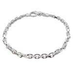 Catwalk Armband ankarlänk i silver 21cm
