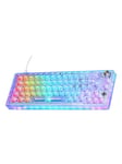 Deltaco GAM-160-T-CH keyboard - Gaming Tastatur - Transparent