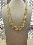 18K Guldförgylld X-länk Halsband GFB003
