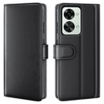 Äkta Läderfodral  Oneplus Nord 2T 5G Svart