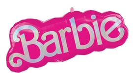 Amscan 4626201 - Malibu Beach Barbie Pink Foil SuperShape Balloon - 32"