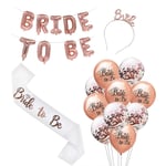 Set med Dekorationer, Möhippa - Bride to Be