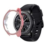 YOUZHIXUAN Smart watch series For Samsung Watch 46mm PC Diamond Watch Case(Black) (Color : Pink)