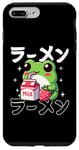 iPhone 7 Plus/8 Plus Cute Retro Japanese Kawaii Anime Frog Strawberry Milk Shake Case