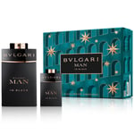 Bvlgari Man In Black Gift Box for Men Perfume Edp 100ml & Mini Size 15 ml