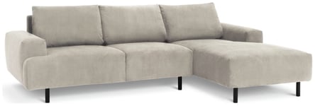 Habitat Julien Right Hand Corner Chaise Sofa - Parchment Taupe