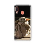 ERT GROUP Star Wars SWPCBYODA003 Coque pour téléphone Portable Motif bébé Yoda 001 Samsung A20e Multicolore