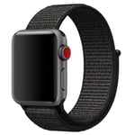 Bracelet fermeture velcro en nylon pour votre Apple Watch Series 3 42mm, Watch Series 2 42mm,Watch Series 1 42mm