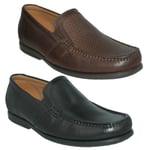 Mens Unstructured Clarks Un Gala Free Slip On Smart Dress Loafer Shoes Size