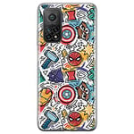 ERT GROUP Coque de téléphone Portable pour Xiaomi Redmi Note 11T 5G/11S 5G/POCO M4 Pro 5G Original et sous Licence Officielle Marvel Motif Avengers 027, Coque en TPU