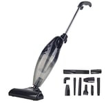 Belaco All in 1 hoover Upright Vacuum Cleaner Black 700W handheld stick bagless vacuum cleaner High Efficiency hoover Crevice attachment HEPA Filter