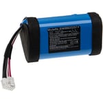 vhbw Batterie compatible avec JBL Pulse 4 enceinte, haut-parleurs (10200mAh, 3,7V, Li-ion)
