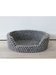 Wooldot - Dog Bed - Steel Grey - Small - 40x30x20cm - (571400400069)