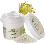 SKINFOOD Mask Rice 120G - White Rice Exfoliating Scrub Wash off Face Masks for D