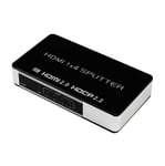 INF 1 x 4 HDMI-jakaja UltraHD 4K 60Hz tukee 3D HDMI V2.0 HDCP 2.2 18 Gbps