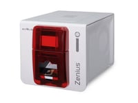 Evolis Zenius Expert Usb/eth Mag Röd Front