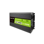 Green Cell Inverter med LCD-skjerm for bil 24V til 230V, 3000W/6000W Ren sinus