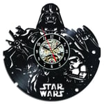 Creative Star Wars Vinyl Record Clock Bedroom Decoration