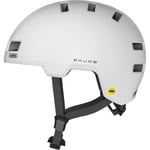 Abus Skurb MIPS, Cykelhjälm, Matt Vit