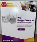 NETGEAR EX3700-100UKS AC750 WiFi Range Extender 802.11n/ac 1-Port Wall-plug 🚚✅