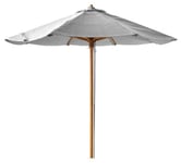 Cane-Line - Classic Parasoll 2,4m Låg Teak/Light Grey