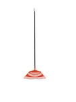 Home It® lövräfsa med 23 tänder, 160 cm stålskaft