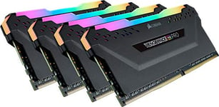 CORSAIR VENGEANCE RGB PRO 32GB (4x8GB) DDR4 3600 (PC4-28800) C18 Desktop memory – Black
