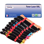 8 Toners compatibles avec TN247 pour Brother HL-L3270CDW, HL-L3280CDW (Noir+Couleur)