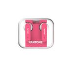 PANTONE Bluetooth TWS-öronsnäckor Rosa 184C - TheMobileStore Hörlurar & Headset
