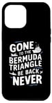 Coque pour iPhone 14 Pro Max Triangle des Bermudes Disparitions mystérieuses inexpliquées
