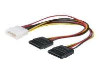 ASSMANN - SATA-adapter - 3 pin Molex (hane) till SATA-ström (hona) - 20 cm - formpressad