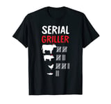 Serial Griller Christmas X-Mas Pajama Grill Chef BBQ Master T-Shirt