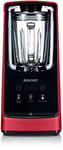 Bio Chef Astro Vacuum Blender • 1000w Motor • 22,000 RPM • 750ml Glass Jug • Blender Smoothie Maker + 700ml Vacuum Storage Container (Red)