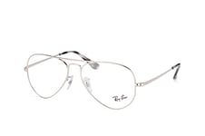 Ray-Ban Aviator RX 6489 2501 S, including lenses, AVIATOR Glasses, UNISEX