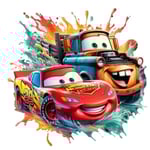 Barnrum Cars Affisch 50x70 cm