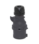 Garo P 416-7 S Stickpropp IP44, 5-polig, 16A Svart, 7 h