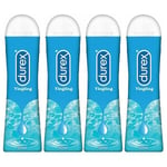Durex Tingling Play Tingle Lubricant 4 Bottles (50ml) Condom Friendly