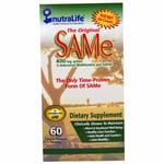 NutraLife, The Original SAM-e (S-Adenosyl-L-Methionine), 400 mg, 60 Enteric Coat