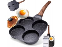 Vilde Äggpanna Pannkakor Granit 4-Hål Solid Vilde 19X19cm