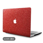 Convient pour ordinateur portable air13 housse de protection ordinateur Apple 14 pouces Apple notebook coque de protection case-G1505-11 vin rouge-creux 13.3 Pro (a1706/a1708/a1989/a2159)