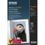 Epson Premium Glossy Fotopapper - fotopapper, A4, 50 ark