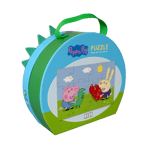 PEPPA PIG Greta Gris George Pussel resväska, 12 delar