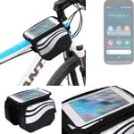 For Doro 8050 bike frame bag bicycle mount smartphone holder top tube crossbar b