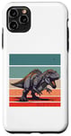 Coque pour iPhone 11 Pro Max Tyrannosaure Rex paléontologue Dinosaure rugissant Indominus
