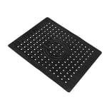 LWLWA Tapis D'évier de Cuisine, Résistant Chaleur Antidérapant, Pliable Fond Évier Gel Silice, Conception Creuse Protege Evier, Vidange Rapide, Adapté pour Protéger Vaisselle, Filtrer Déchets