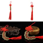Chinese Feng Shui Protection Fortune Lucky Charm Red Tassel Stri Four
